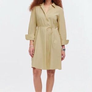Madewell Cotton Long Sleeve Dress, NWT, Medium